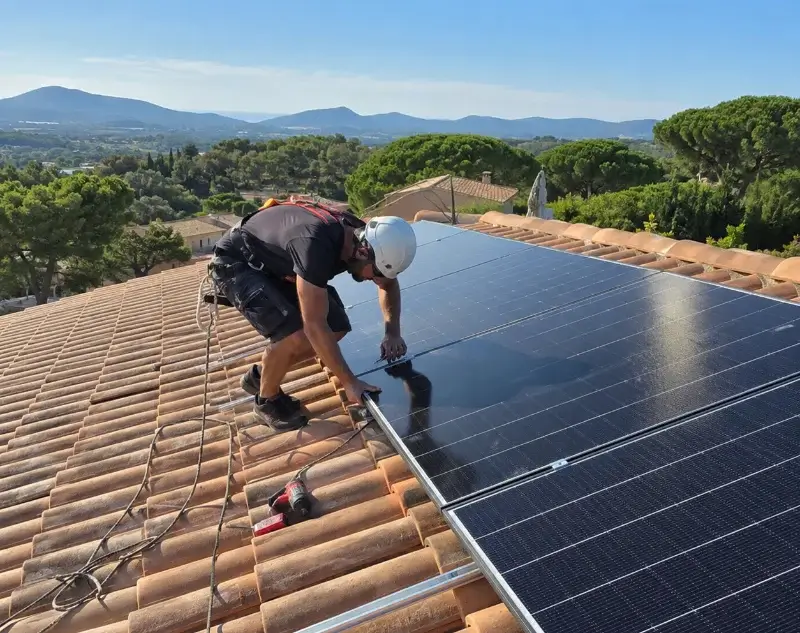 Installateur panneaux solaires Azillanet — pose photovoltaïque sur toiture